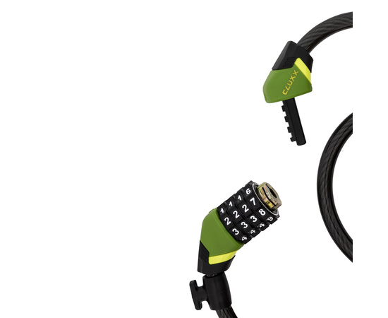 Замок велосипедный CLUXX Gardia 1200C Green/Black, изображение 5