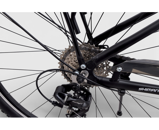 Велосипед Delta City Pro 28 Women (чёрный), Цвет: черный, Размер рамы: 17", изображение 9