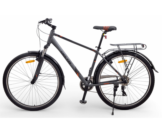 Велосипед Delta City Pro 28 Men (серый), Цвет: серый, Размер рамы: 19", изображение 3