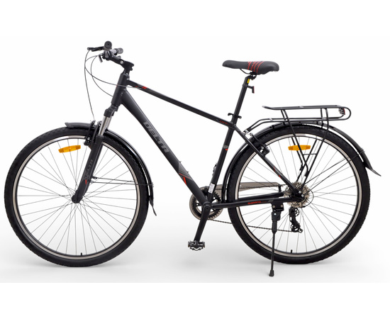 Велосипед Delta City Pro 28 Men (чёрный), Цвет: черный, Размер рамы: 19", изображение 3