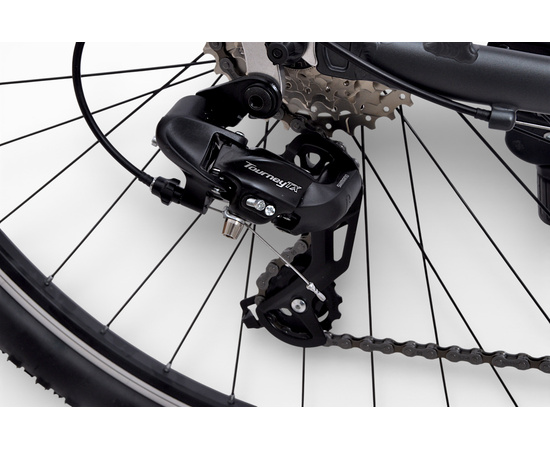 Велосипед Delta City Pro 28 Men (серый), Цвет: серый, Размер рамы: 19", изображение 10