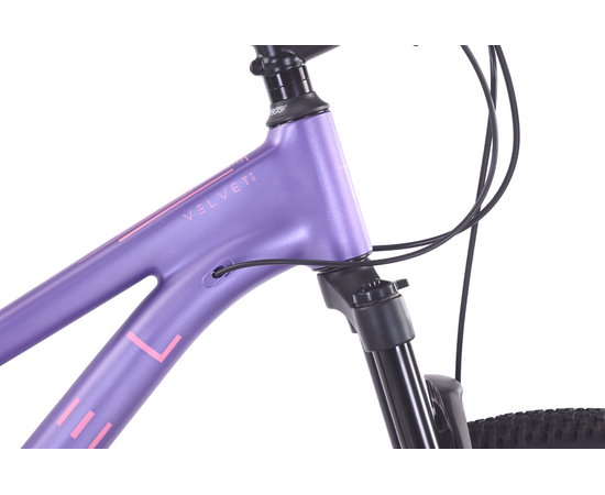 Велосипед Level Velvet 27.5 (фиалка матовая), Цвет: фиолетовый, Размер рамы: 15", изображение 4