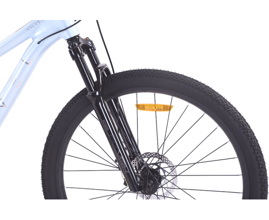 Велосипед Level Velvet 27.5 (зефир глянцевый), Цвет: сиреневый, Размер рамы: 17", изображение 4