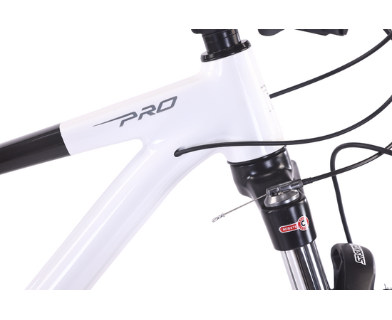 Велосипед Level Pro 29 (белый/черный), Цвет: белый, Размер рамы: 21", изображение 6