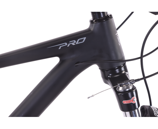 Велосипед Level Pro 29 (черный матовый), Цвет: черный, Размер рамы: 19", изображение 6