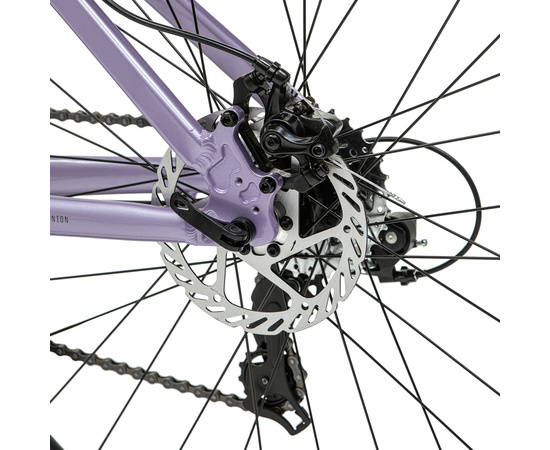 Велосипед Welt Bianca 1.0 27 MD (Deep Silver), Цвет: сиреневый, Размер рамы: S, изображение 8
