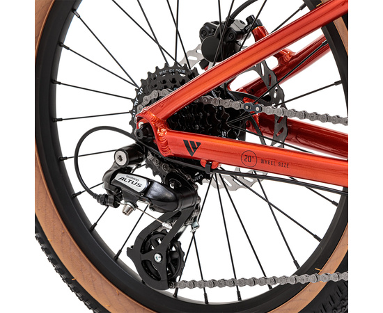 Велосипед Welt Moovix 3.0 HD 20 (Electric Copper), изображение 7