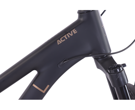 Велосипед Level Active 27.5 (чёрный матовый), Цвет: черный, Размер рамы: 15", изображение 6
