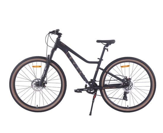 Велосипед Level Active 27.5 (чёрный матовый), Цвет: черный, Размер рамы: 15", изображение 17