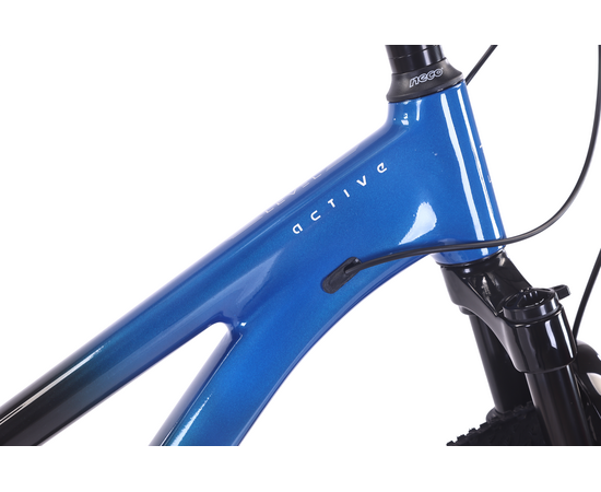 Велосипед Level Active 26 (чёрно-синий градиент), Цвет: синий, Размер рамы: 14", изображение 9