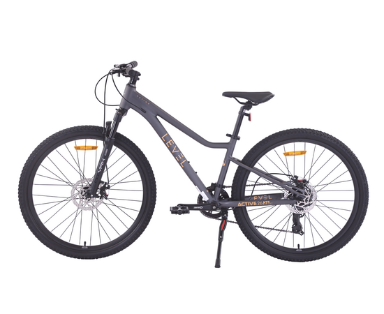 Велосипед Level Active 26 (серый матовый), Цвет: серый, Размер рамы: 14", изображение 21