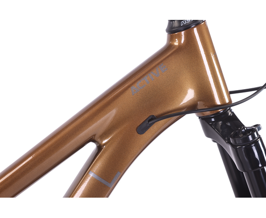 Велосипед Level Active 27.5 (бронзовый глянцевый), Цвет: коричневый, Размер рамы: 15", изображение 7
