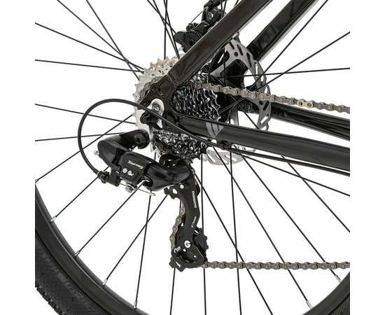 Велосипед Welt Storm 27 MD (Cosmos Black), Цвет: черный, Размер рамы: S, изображение 7