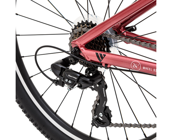 Велосипед Welt Moovix 1.0 VB 24 (Rich Pink), изображение 7