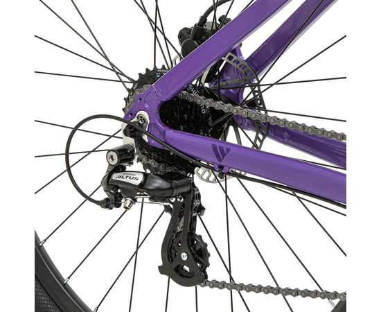 Велосипед Welt Bianca 2.0 27 HD (Sparkling Violet), Цвет: фиолетовый, Размер рамы: L, изображение 7