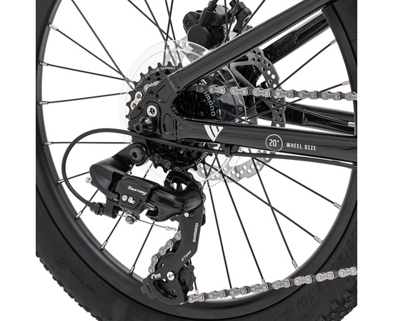 Велосипед Welt Brave 1.0 20 HD (Fast Black), изображение 7