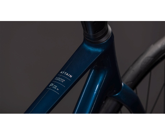 Велосипед Cube Attain Pro 700C (nautica’n’prism), Цвет: синий, Размер рамы: 53 см, изображение 10