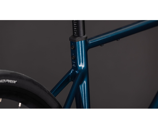 Велосипед Cube Attain Pro 700C (nautica’n’prism), Цвет: синий, Размер рамы: 53 см, изображение 11