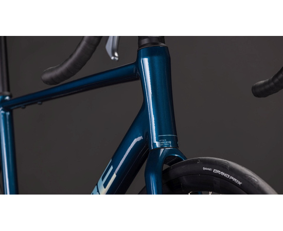 Велосипед Cube Attain Pro 700C (nautica’n’prism), Цвет: синий, Размер рамы: 53 см, изображение 14