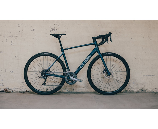 Велосипед Cube Attain Pro 700C (nautica’n’prism), Цвет: синий, Размер рамы: 53 см, изображение 15