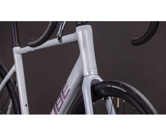 Велосипед Cube Attain Race 700C (foggrey’n’shift), Цвет: серый, Размер рамы: 53 см, изображение 14