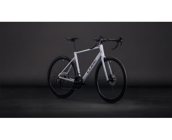 Велосипед Cube Attain Race 700C (foggrey’n’shift), Цвет: серый, Размер рамы: 53 см, изображение 9