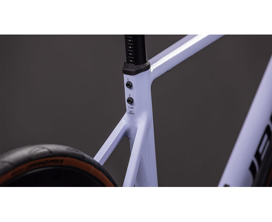 Велосипед Cube Attain Race 700C (cyclamen’n’black), Цвет: сиреневый, Размер рамы: 53 см, изображение 11