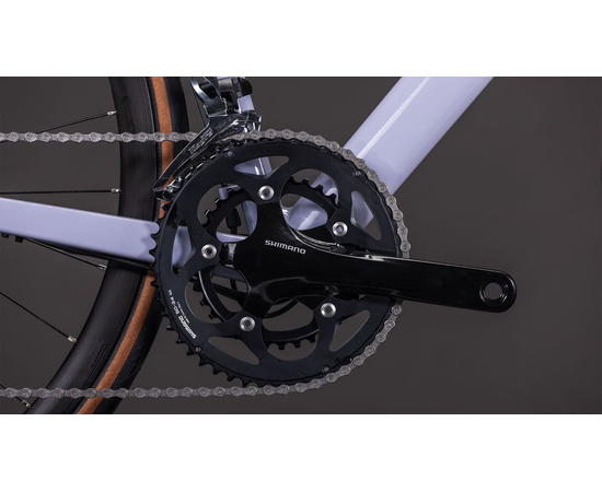 Велосипед Cube Attain Race 700C (cyclamen’n’black), Цвет: сиреневый, Размер рамы: 53 см, изображение 12