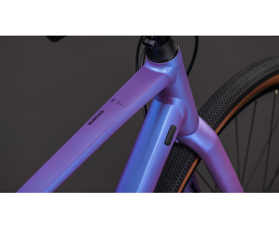 Велосипед Cube Nuroad EX 700C (blueiris´n´lilac), Цвет: синий, Размер рамы: M, изображение 10