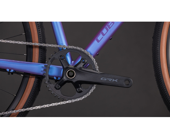 Велосипед Cube Nuroad EX 700C (blueiris´n´lilac), Цвет: синий, Размер рамы: M, изображение 12