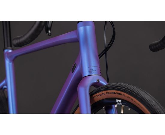 Велосипед Cube Nuroad EX 700C (blueiris´n´lilac), Цвет: синий, Размер рамы: M, изображение 13