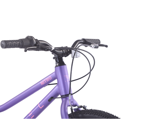 Велосипед Level Nitro 24 (фиалка матовая), Цвет: фиолетовый, Размер рамы: 12", изображение 14
