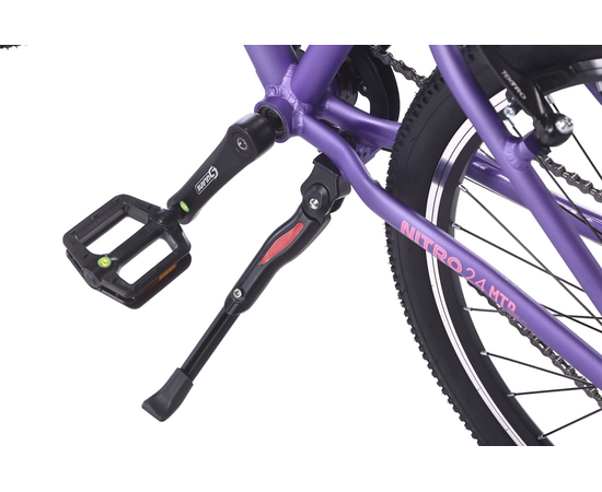 Велосипед Level Nitro 24 (фиалка матовая), Цвет: фиолетовый, Размер рамы: 12", изображение 20