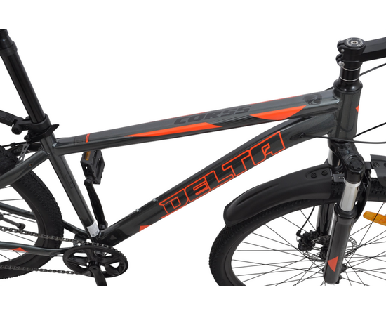 Велосипед Delta Corss 29 (серый), Цвет: серый, Размер рамы: 17", изображение 5