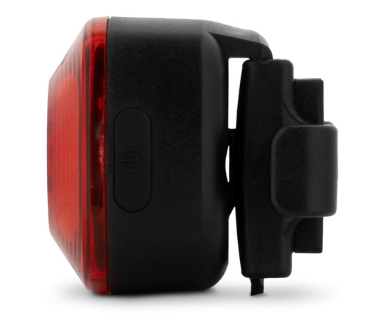 Фонарь велосипедный CLUXX Visioner 25 (Black/Red), изображение 4