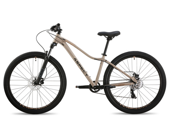 Велосипед Aspect 2026 Alma 27.5 (бежевый), Цвет: бежевый, Размер рамы: S, изображение 4