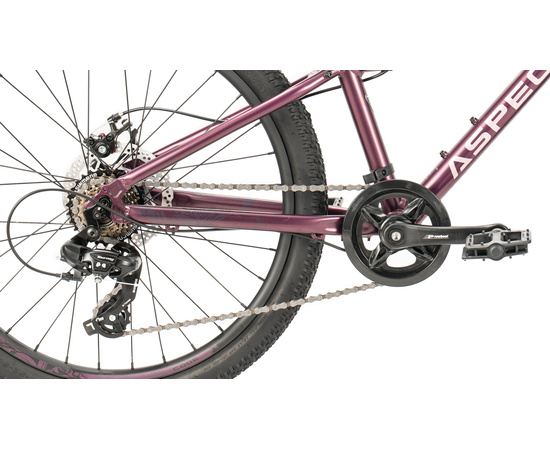 Велосипед Aspect 2026 Aura Lite 24 (фиолетовый), Цвет: фиолетовый, изображение 9
