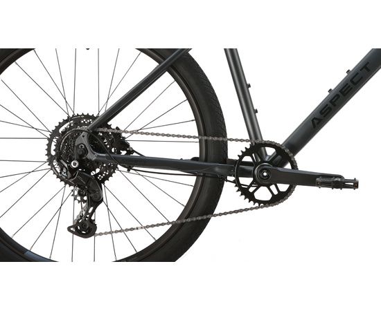 Велосипед Aspect 2026 Glider 27.5 (серый), Цвет: серый, Размер рамы: M, изображение 9