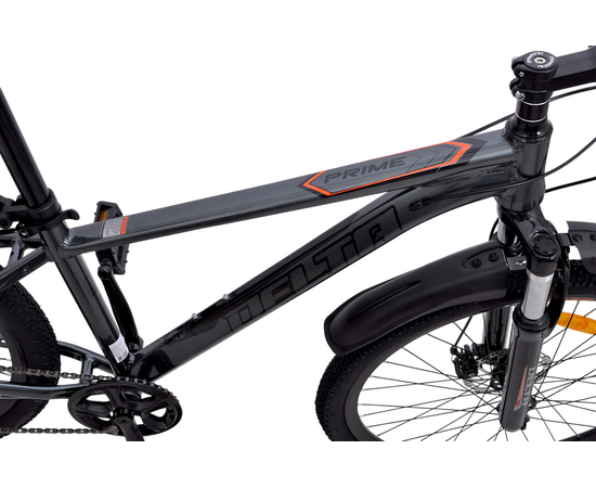 Велосипед Delta Prime 27.5 (серый), Цвет: серый, Размер рамы: 15", изображение 4