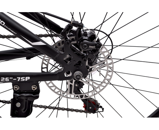 Велосипед Delta Flex 26 (чёрный/золотой), Цвет: жёлтый, Размер рамы: 14", изображение 10