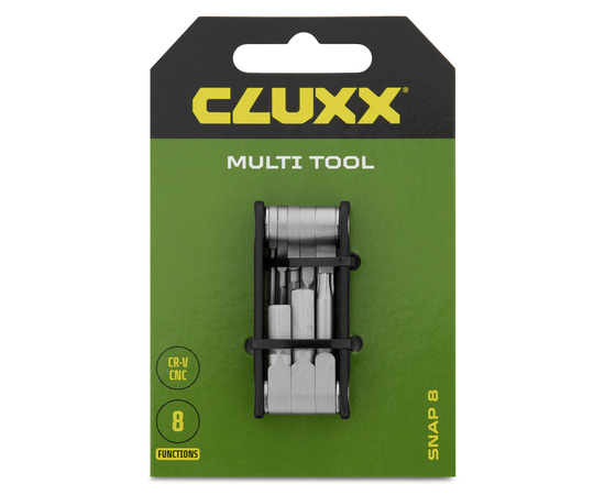 Мультитул велосипедный CLUXX Snap 8 (Black/Gray), изображение 5