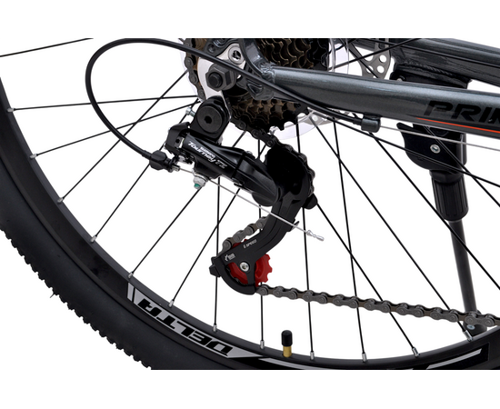 Велосипед Delta Prime 27.5 (серый), Цвет: серый, Размер рамы: 15", изображение 8