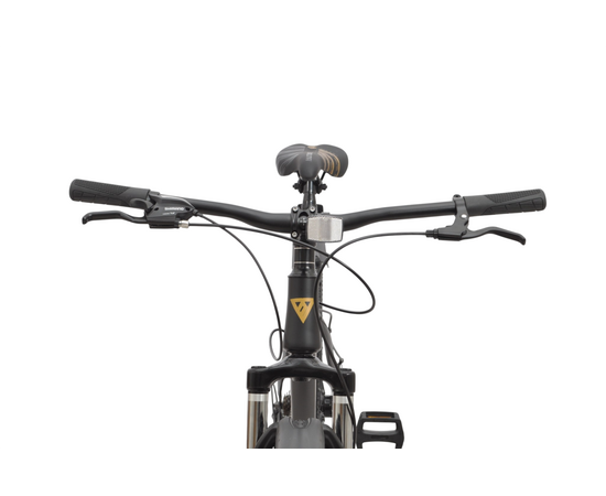 Велосипед Delta Corss 29 (чёрный/золотой), Цвет: черный, Размер рамы: 17", изображение 4