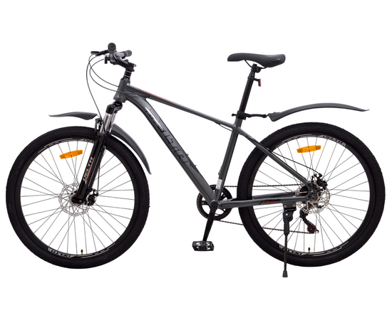 Велосипед Delta Prime 27.5 (серый), Цвет: серый, Размер рамы: 15", изображение 3