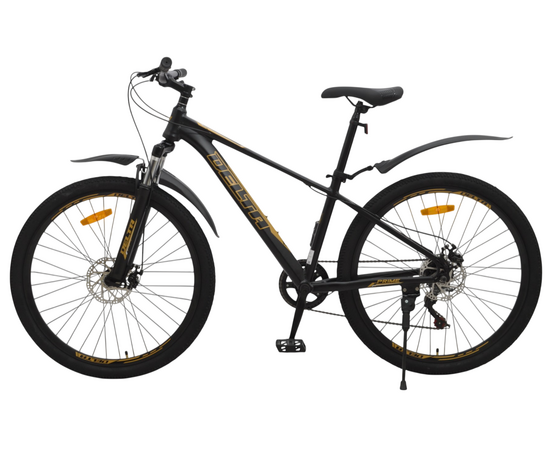 Велосипед Delta Corss 29 (чёрный/золотой), Цвет: черный, Размер рамы: 17", изображение 3