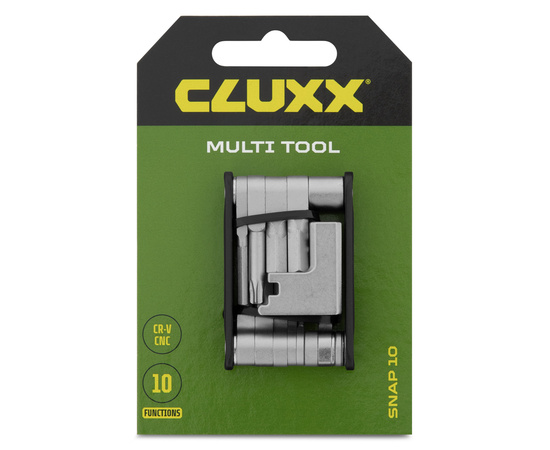 Мультитул велосипедный CLUXX Snap 10 (Black/Gray), изображение 5