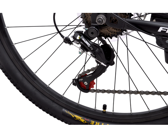 Велосипед Delta Flex 26 (чёрный/золотой), Цвет: жёлтый, Размер рамы: 14", изображение 9