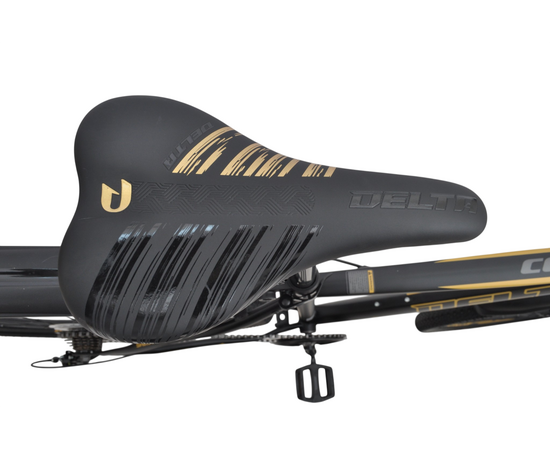 Велосипед Delta Corss 29 (чёрный/золотой), Цвет: черный, Размер рамы: 17", изображение 5