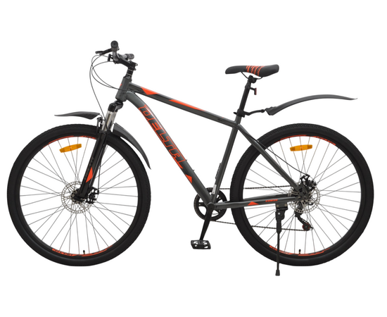 Велосипед Delta Corss 29 (серый), Цвет: серый, Размер рамы: 17", изображение 3