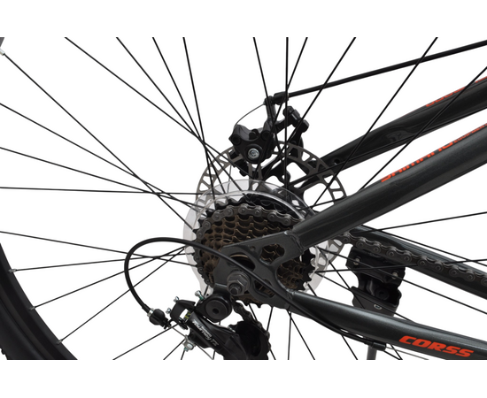 Велосипед Delta Corss 29 (серый), Цвет: серый, Размер рамы: 17", изображение 9